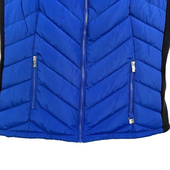 Calvin Klein Full Zip Puffer Vest Blue Size Large NWT - Picture 4 of 8